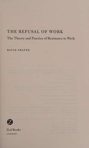 The Refusal of Work - Book Summary